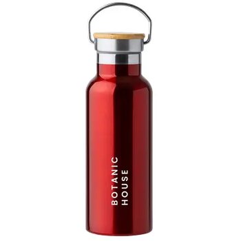 TISET dubbelwandige fles rood TISET dubbelwandige fles rood