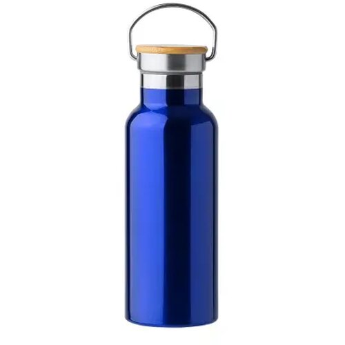 TISET dubbelwandige fles middenblauw 500 ml