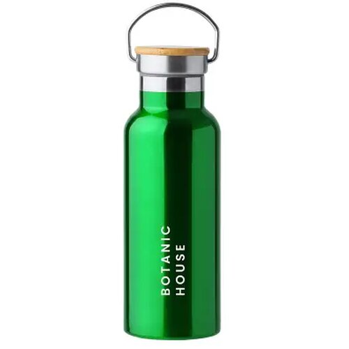 TISET dubbelwandige fles middengroen 500 ml