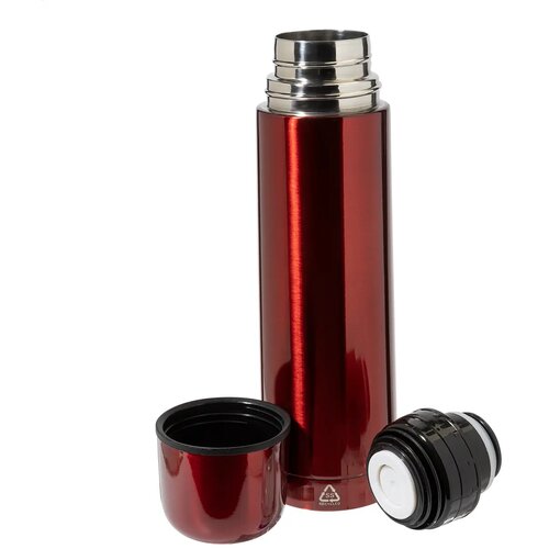 Rebusta Vacuüm Fles Rood 500 ml