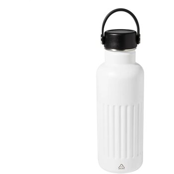 Streaky Go Geïsoleerde Fles Wit