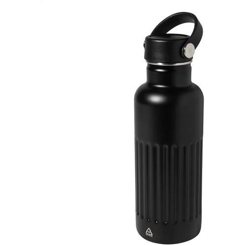 Streaky Go Geïsoleerde Fles Zwart 500 ml