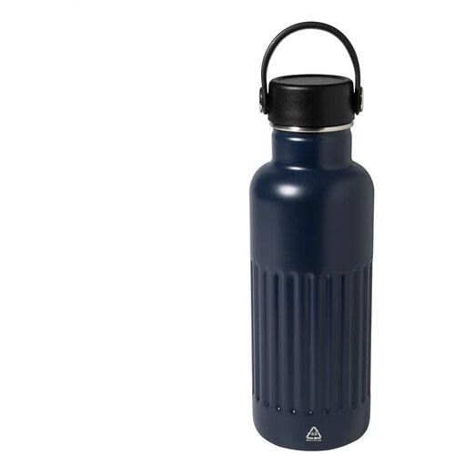 Streaky Go Geïsoleerde Fles Donker Blauw 500 ml