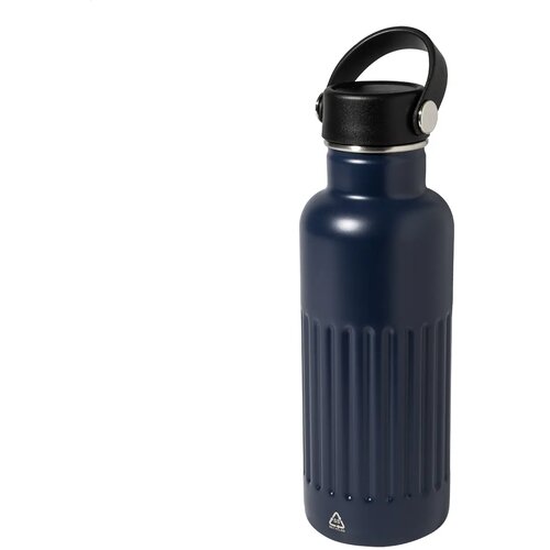 Streaky Go Geïsoleerde Fles Donker Blauw 500 ml