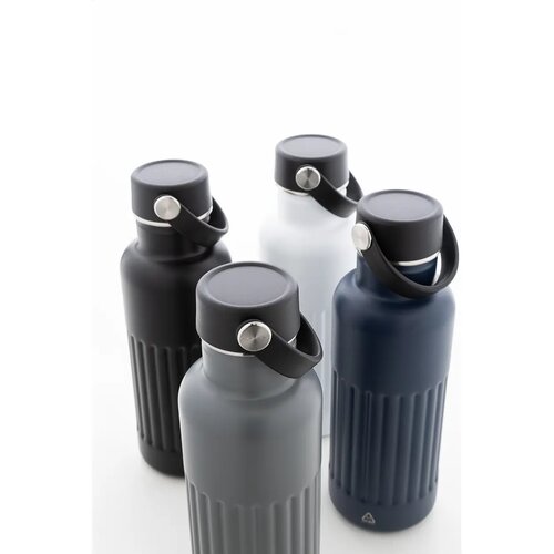 Streaky Go Geïsoleerde Fles Donker Blauw 500 ml