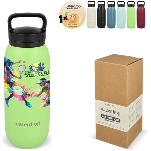 Waterdrop All-Purpose thermosfles met drinktuit dop 600 ml
