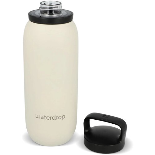 Waterdrop All-Purpose thermosfles met drinktuit dop Beige 600 ml