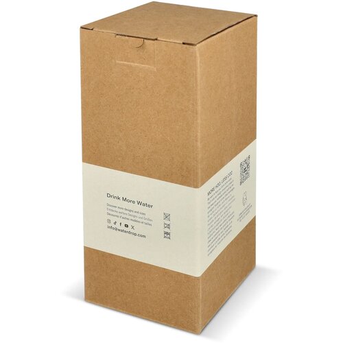Waterdrop All-Purpose thermosfles met drinktuit dop Lichtblauw 600 ml