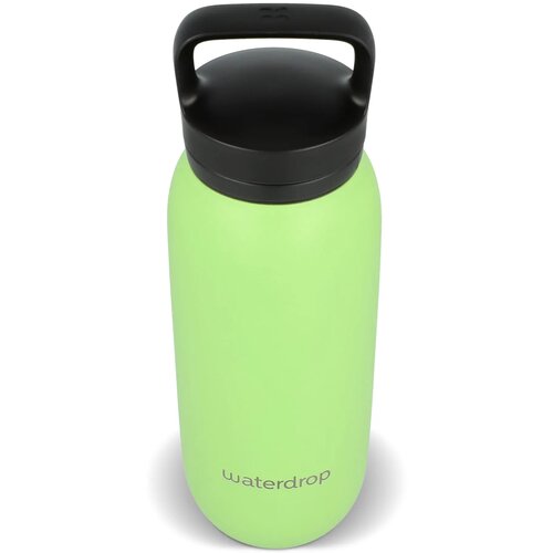 Waterdrop All-Purpose thermosfles met drinktuit dop Lichtgroen 600 ml