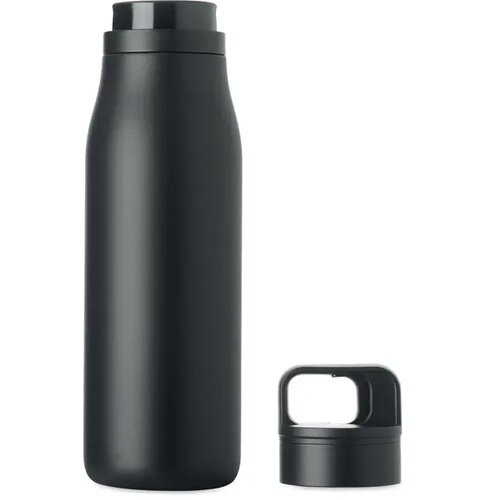 Dubbelwandige fles Empire Zwart 500 ml