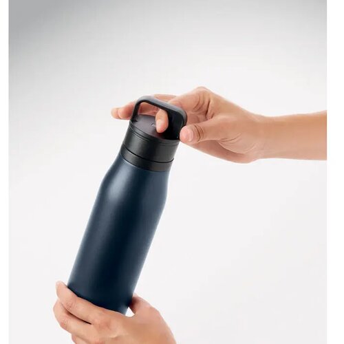 Dubbelwandige fles Empire Kobaltblauw 500 ml