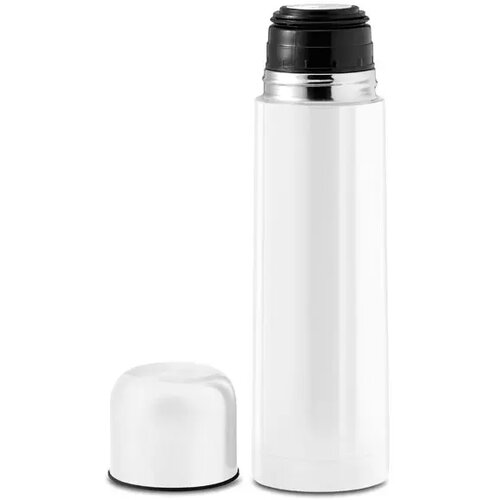 Dubbelwandige thermosfles met drinkdop 500 ml Wit