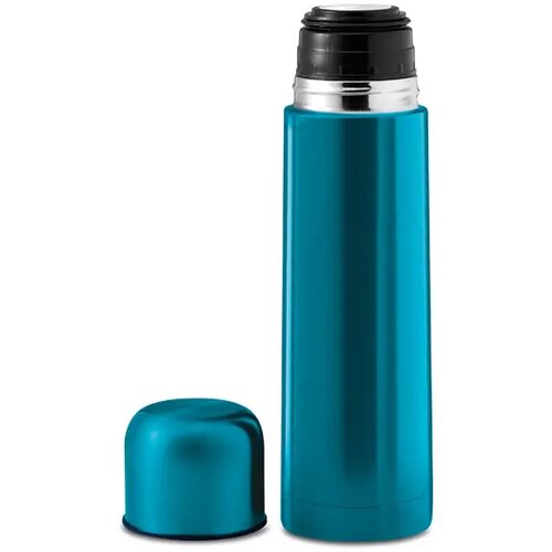 Dubbelwandige thermosfles met drinkdop 500 ml Turquoise
