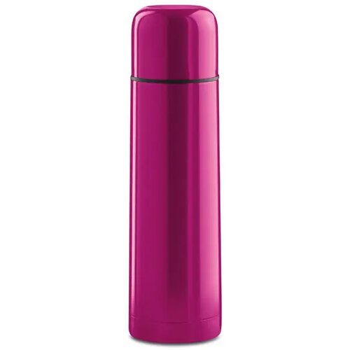 Dubbelwandige thermosfles met drinkdop 500 ml Fuchsia