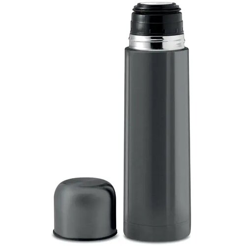 Dubbelwandige thermosfles met drinkdop 500 ml Titanium