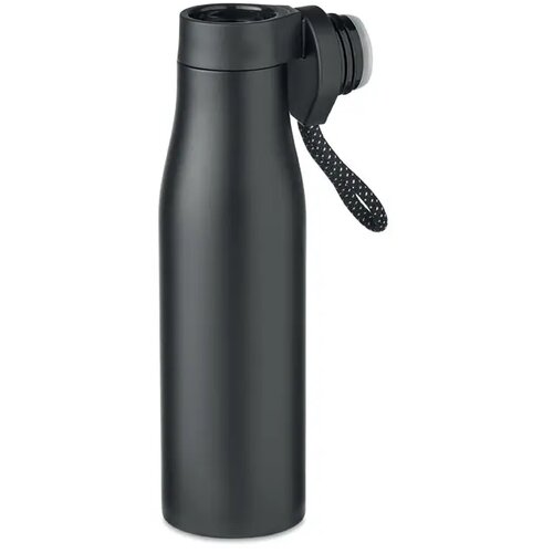Thermosfles met magnetische dop Zwart 600 ml