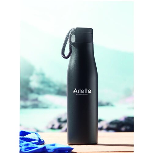 Thermosfles met magnetische dop 600 ml Zwart 600 ml