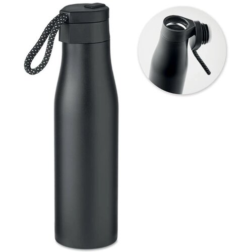 Thermosfles met magnetische dop 600 ml Zwart 600 ml