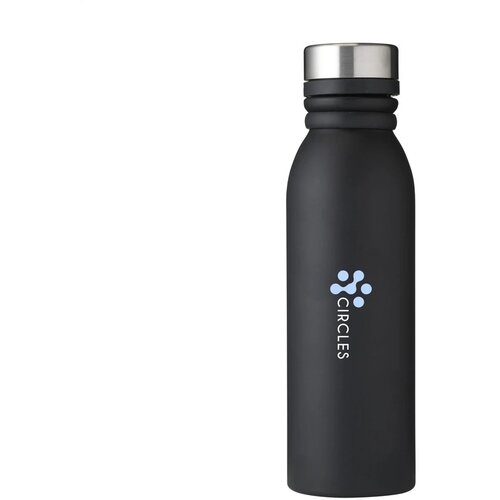 RVS thermosfles Yukon 600 ml Zwart 600 ml