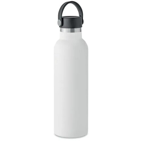 RVS isoleerfles met rietje Wit 700 ml