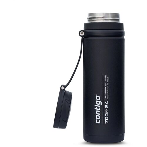 Contigo® Fuse Stainless Steel Thermosfles 700 ml Zwart 700 ml