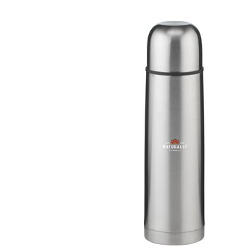 Rcs Recycled Steel Thermosfles met beker Zilver 500 ml