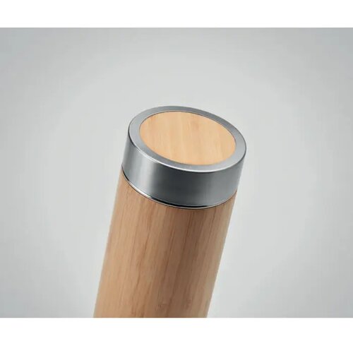 Dubbelwandige thermosfles met theezeef Bruin 400 ml