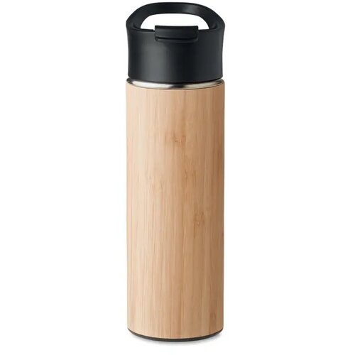 Dubbelwandige isoleerfles met theefilter Bruin 450 ml