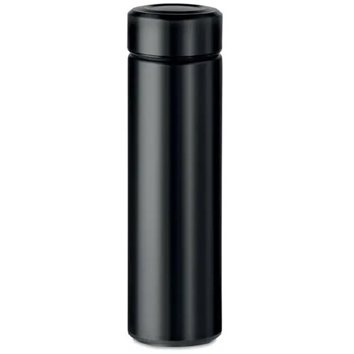 RVS thermosfles met theefilter Zwart 425 ml