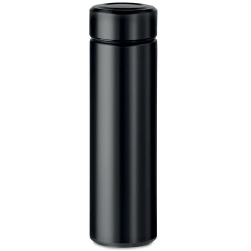 RVS thermosfles met theefilter 425 ml Zwart 425 ml