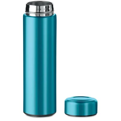 RVS thermosfles met theefilter Turquoise 425 ml