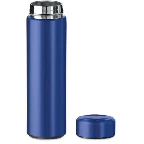 RVS thermosfles met theefilter Blauw 425 ml