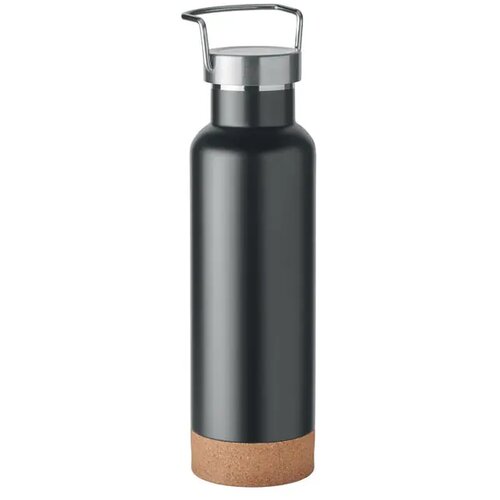 Dubbelwandige thermosfles Ives 500 ml Zwart 500 ml
