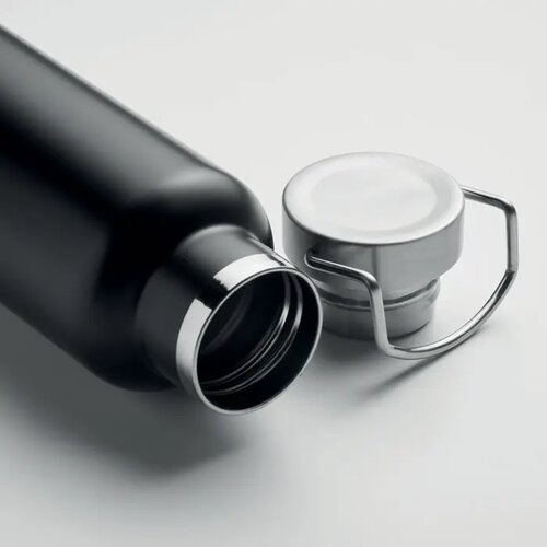 Dubbelwandige thermosfles Ives 500 ml Zwart 500 ml