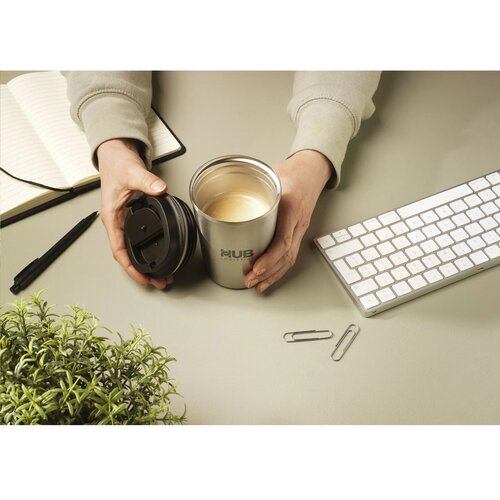 Kaffi Rcs Recycled Thermosbeker 300 ml Zilver 300 ml