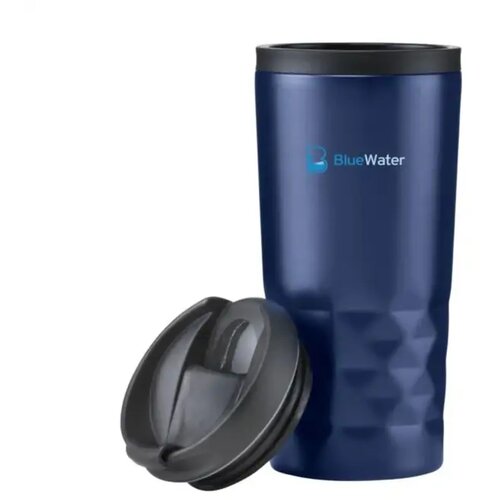 Thermosbeker met 3D-graphic 300 ml Blauw