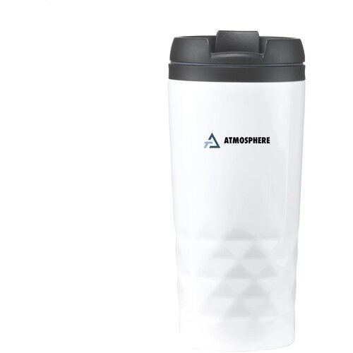 Thermosbeker met 3D-graphic 300 ml Wit