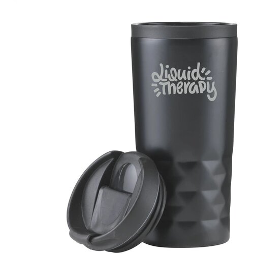 Thermosbeker met 3D-graphic 300 ml Zwart 300 ml