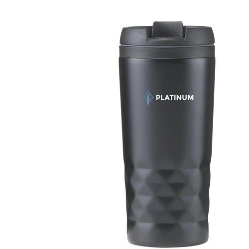 Thermosbeker met 3D-graphic 300 ml Zwart