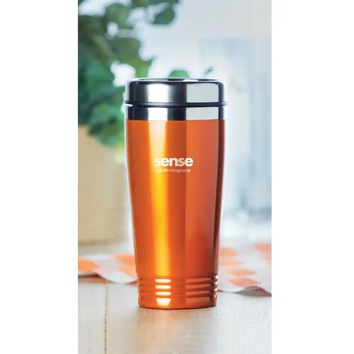 Dubbelwandige thermosbeker Rodeo 400 ml Oranje 400 ml