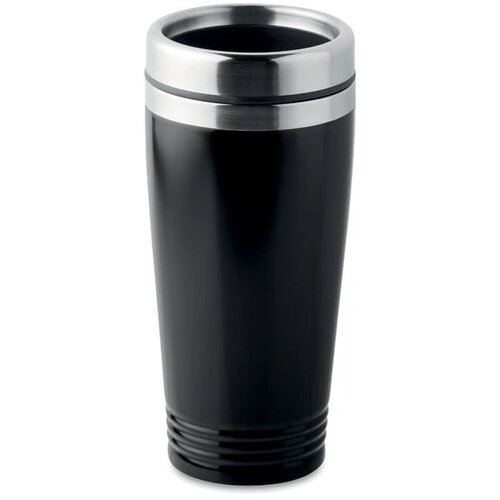 Dubbelwandige thermosbeker Rodeo 400 ml Zwart 400 ml