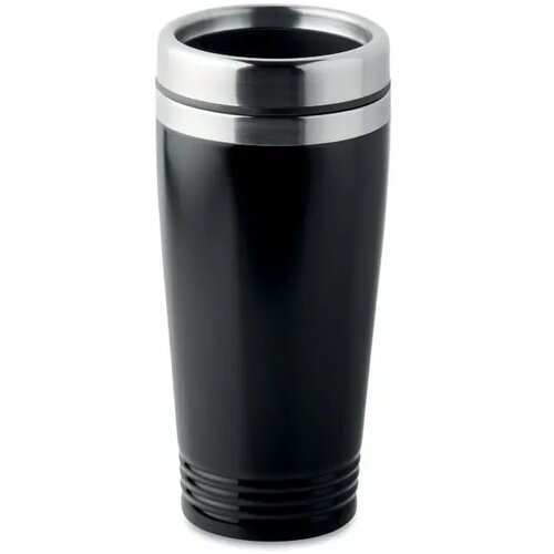 Dubbelwandige thermosbeker Rodeo 400 ml Zwart 400 ml