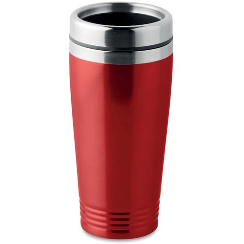 Dubbelwandige thermosbeker Rodeo 400 ml Rood 400 ml