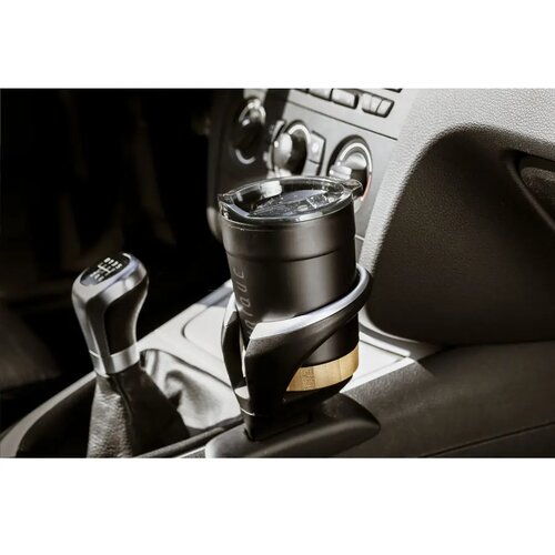 Kobe Bamboo Rcs Recycled Steel Thermosbeker 350 ml Zwart 350 ml