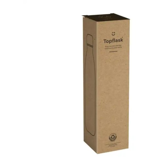 Topflask Rcs Recycled Steel Thermosfles 750 ml Zwart 750 ml