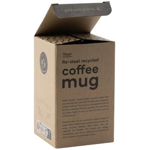 Rcs Recycled Thermosbeker Wit 380 ml