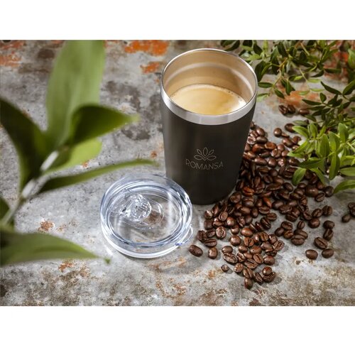 Rcs Recycled Thermosbeker Zwart 380 ml
