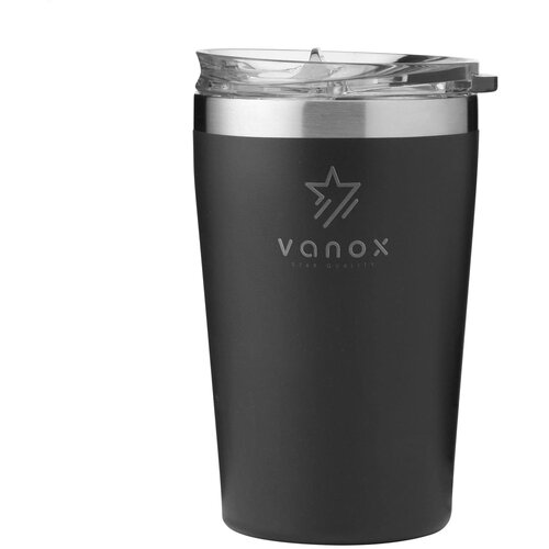 Rcs Recycled Thermosbeker Zwart 380 ml