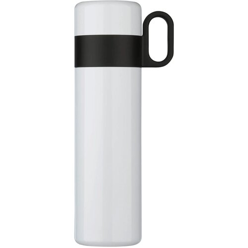 Thermofles met beker en handvat Wit 500 ml
