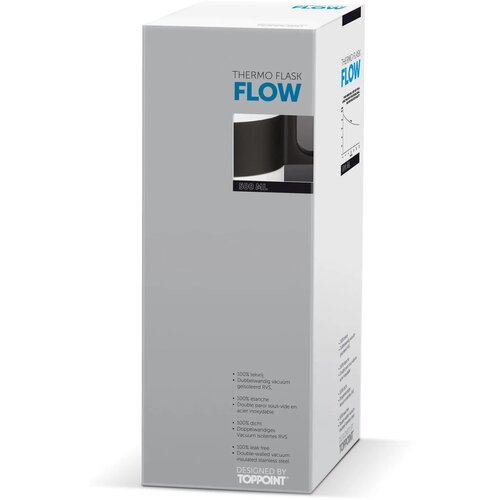 Thermofles met beker en handvat Wit 500 ml